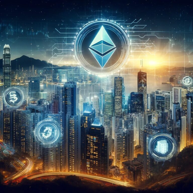 Dall·e 2024 06 07 17.08.05 A Conceptual Digital Artwork For A Financial News Article Titled Ethereum Staking Could Be A Reality In Hong Kongs Etfs Soon Expert Reveals. The I.webp.jpeg