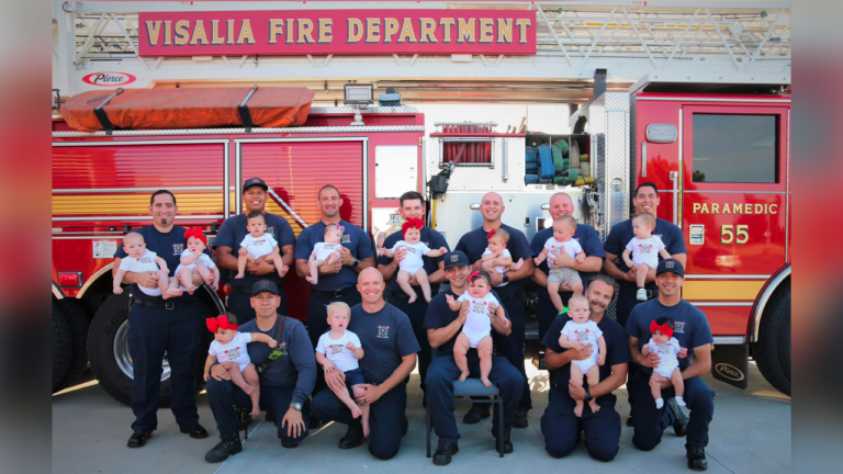 Visalia Fire Department And Babies.png